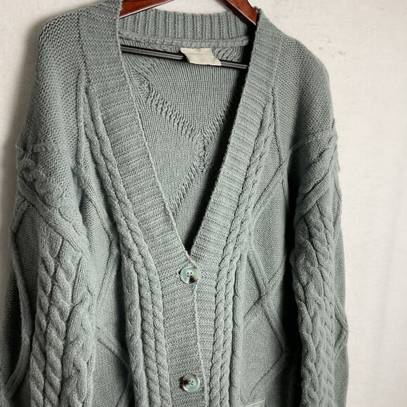 The Tortured Poets Department Taylor Swift Womens Size XL/2XL Gray Cardigan - Picture 3 of 10